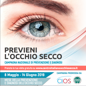 Campagna Nazionale Prevenzione e Diagnosi Occhio Secco 2019 - Neovision Cliniche Oculistiche